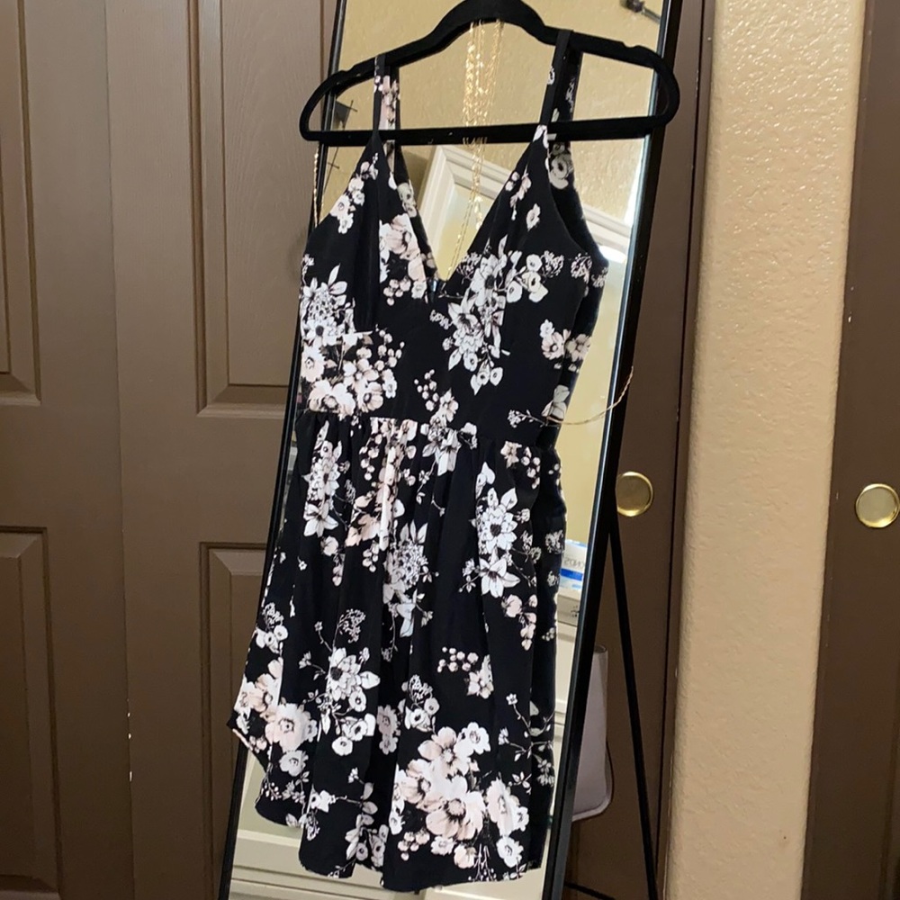 Small Black floral dress